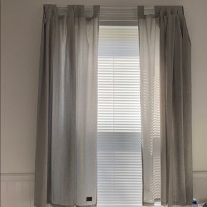 64” curtains